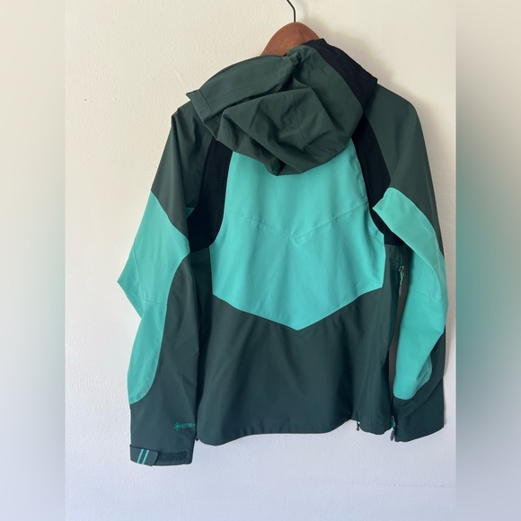 Outdoor Research Hemispheres Jacket Green Colorblock Gore-Tex Women’s Size Small - Picture 10 of 16